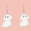 Totally Bichon Earrings