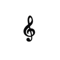 Treble Clef Charm